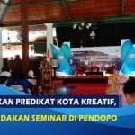 PERTAHANKAN PREDIKAT KOTA KREATIF, REMBANG ADAKAN SEMINAR DI PENDOPO