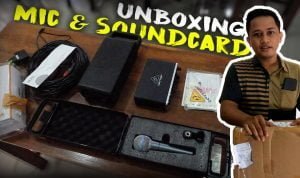 46. unboxing soundcard