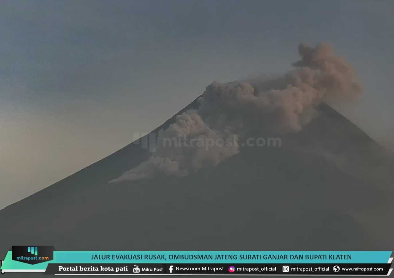 51 JALUR EVAKUASI RUSAK, OMBUDSMAN JATENG SURATI GANJAR DAN BUPATI KLATEN