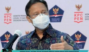 Template berita 165 Menkes Budi Testing Salah Sasaran hingga Kapok Pakai Data Kementerian
