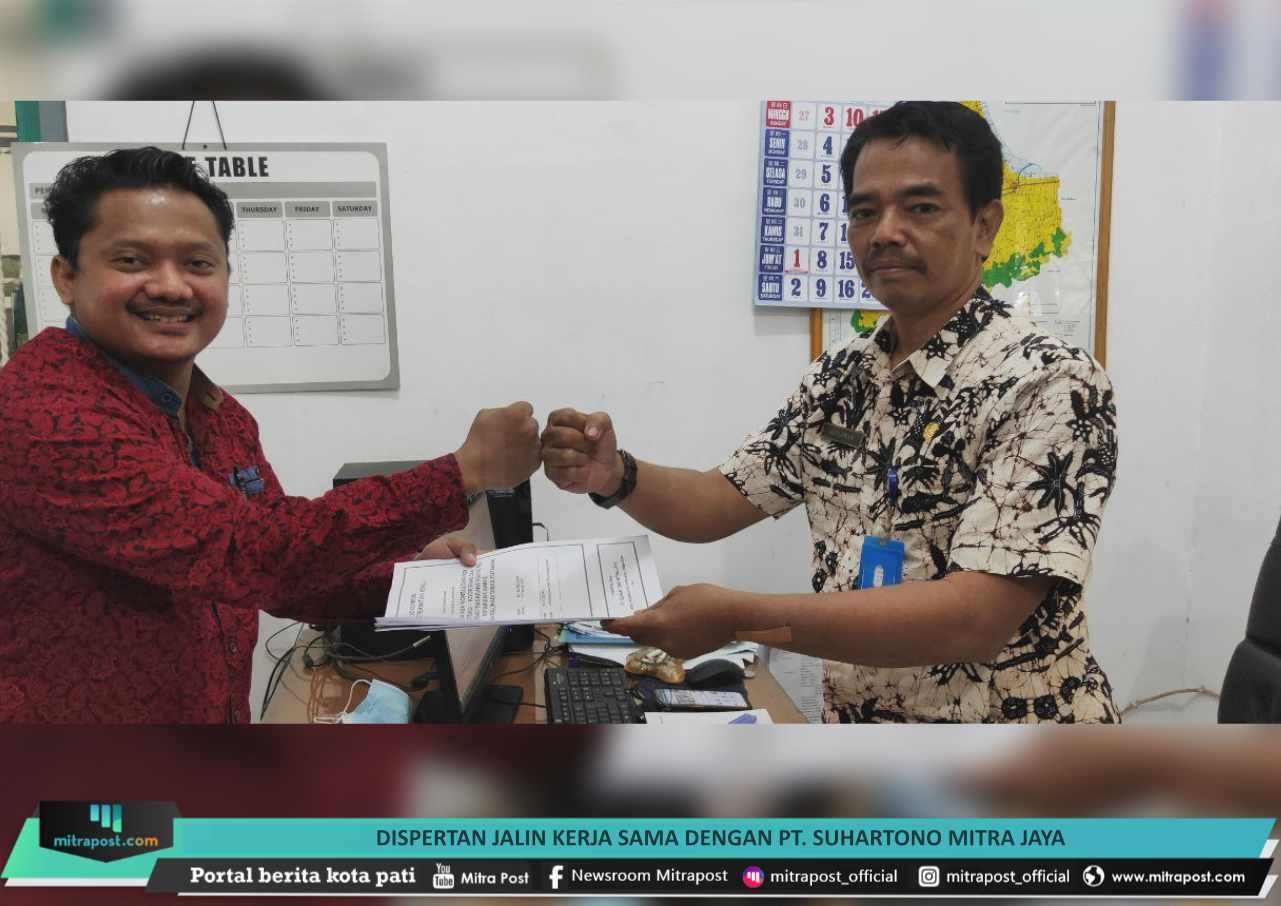 DISPERTAN JALIN KERJA SAMA DENGAN PT. SUHARTONO MITRA JAYA