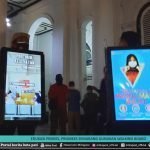 EDUKASI PROKES, PROMKES SEMARANG GUNAKAN WALKING BOARD