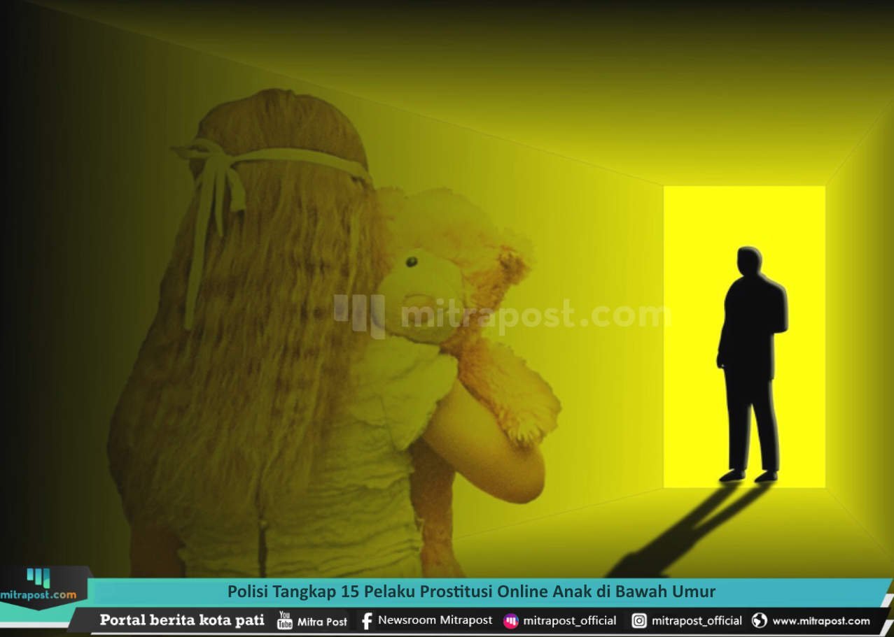 POLISI TANGKAP 15 PELAKU PROSTITUSI ONLINE ANAK DI BAWAH UMUR