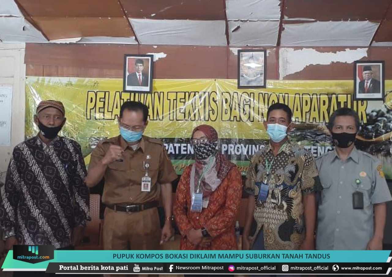 PUPUK KOMPOS BOKASI DIKLAIM MAMPU SUBURKAN TANAH TANDUS