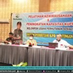 KPH MANTINGAN ADAKAN PELATIHAN KEWIRAUSAHAAN DAN PENINGKATAN KAPASITAN KUPS