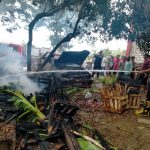 Korsleting, Mobil Sedan Milik Warga Desa Pekuwon Juwana Hangus Terbakar