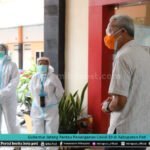 GUBERNUR JATENG PANTAU PENANGANAN COVID-19 DI KABUPATEN PATI