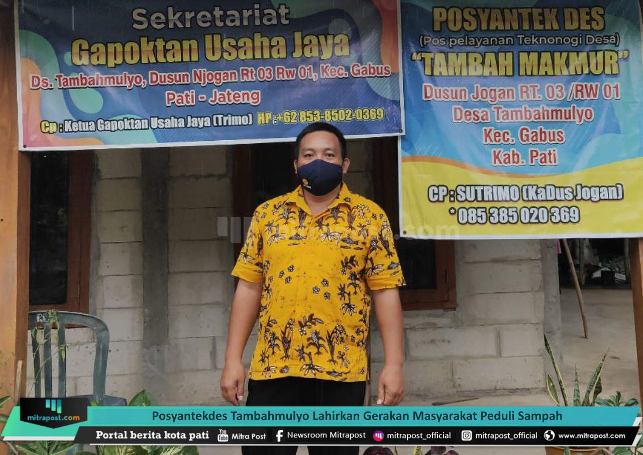 POSYANTEKDES TAMBAHMULYO LAHIRKAN GERAKAN MASYARAKAT PEDULI SAMPAH