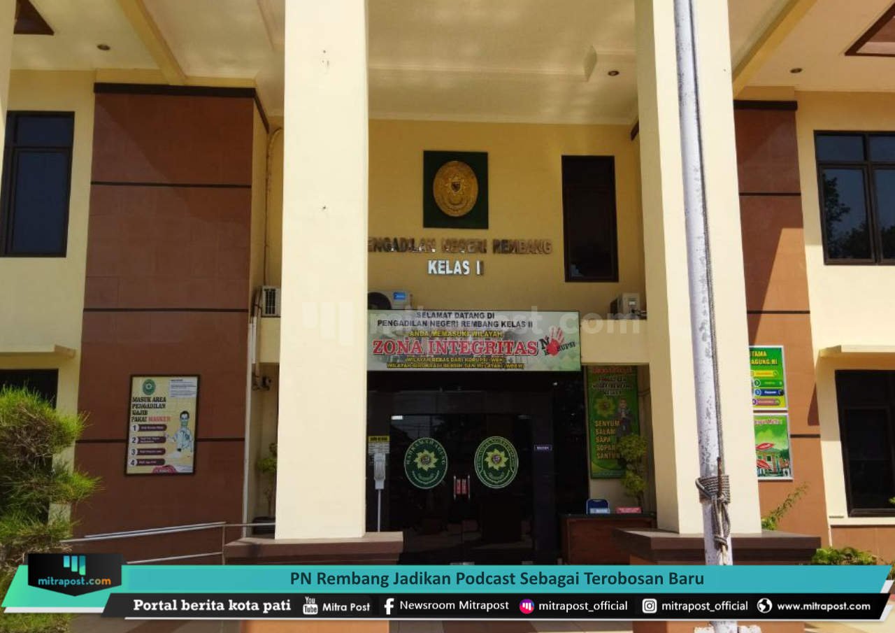PN REMBANG JADIKAN PODCAST SEBAGAI TEROBOSAN BARU