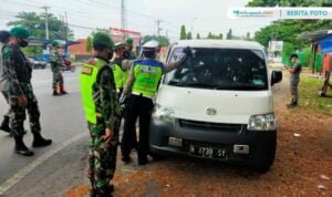 Penyekatan Sejumlah Ruas Jalan di Pati Tetap Diberlakukan di Masa PPKM Level 4