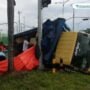 Laka Lantas, Truk Terguling di Pantura Ngantru