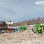 Progres Pembongkaran Alun-Alun Lasem Capai 50 Persen