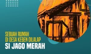 Sebuah Rumah di Desa Keben Dilalap Si Jago Merah