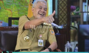 GUBERNUR JATENG GELAR OBROLAN VIRTUAL DENGAN PARA KADES BANYUMAS