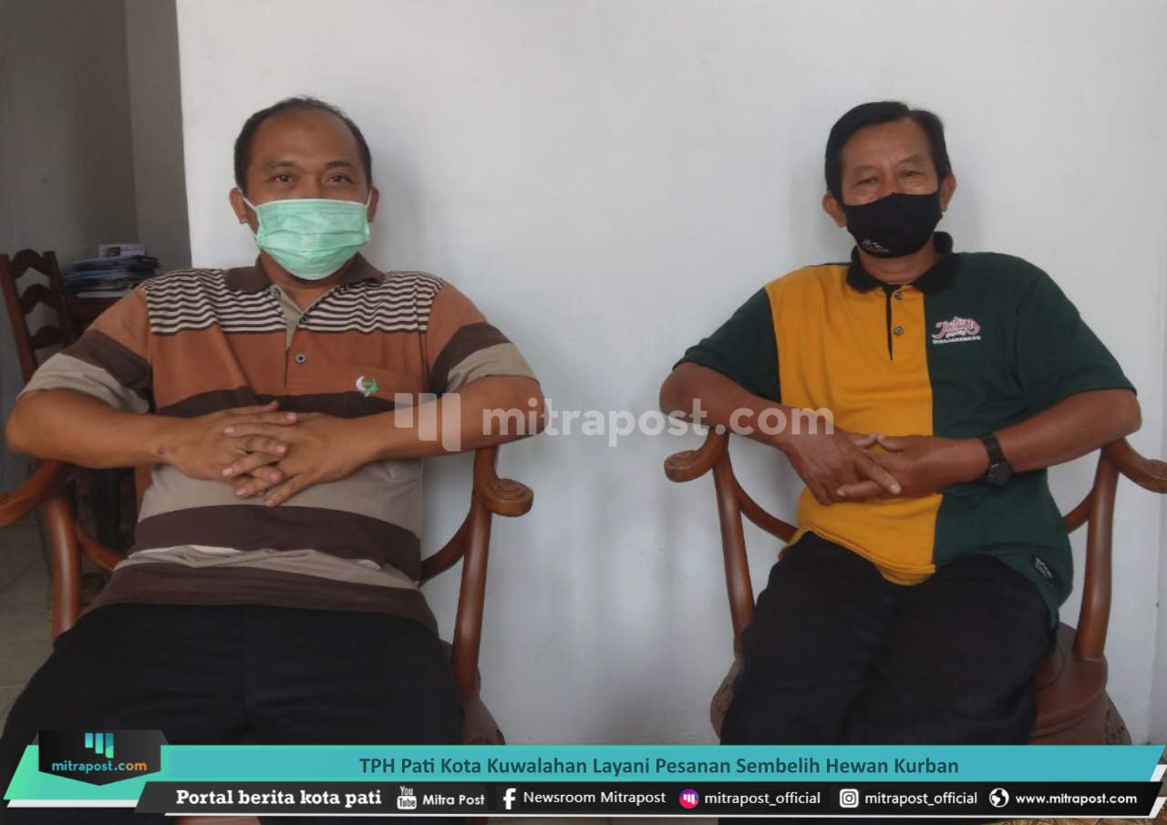 TPH PATI KOTA KUWALAHAN LAYANI PESANAN SEMBELIH HEWAN KURBAN