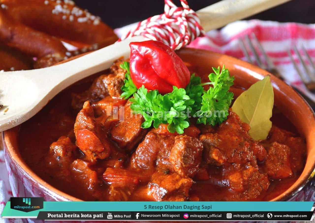 5 RESEP OLAHAN DAGING SAPI