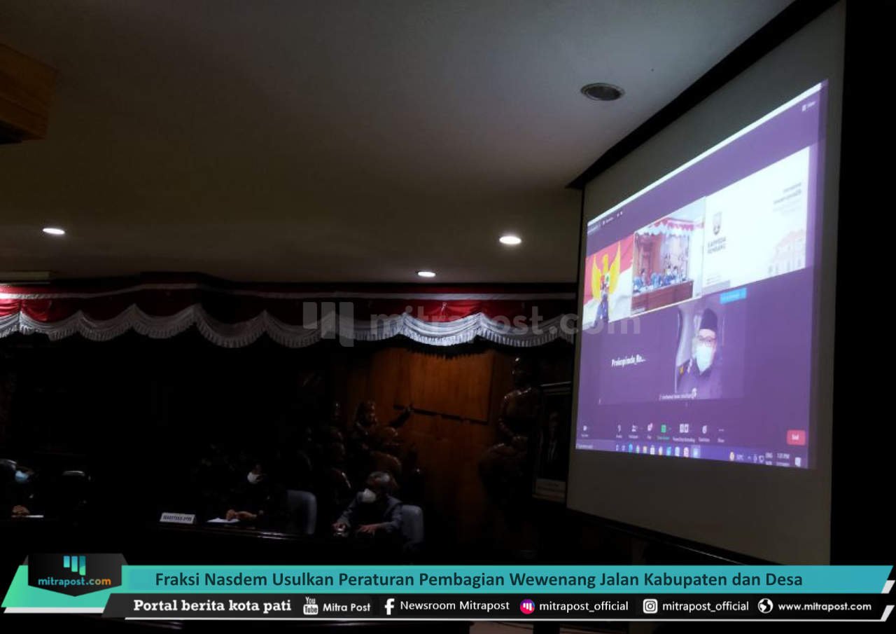 FRAKSI NASDEM USULKAN PERATURAN PEMBAGIAN WEWENANG JALAN KABUPATEN DAN DESA