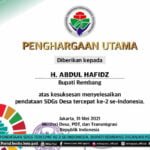 pendataan-sdgs-tercepat-ke-2-se-indonesia-bupati-rembang-diganjar-penghargaan
