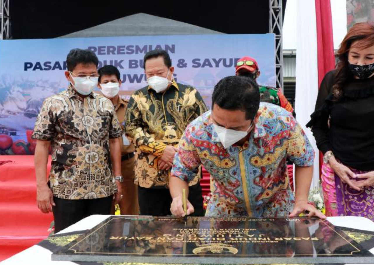 Terbesar di Banten, Pemkot Tangerang Resmikan Pasar Induk Jatiuwung