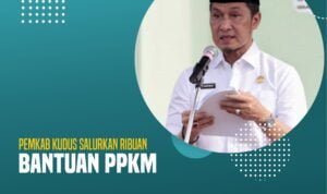 Pemkab Kudus Salurkan Ribuan Bantuan PPKM