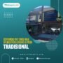 Disperindag Pati Tunda Pakai Aplikasi PeduliLindungi di Pasar Tradisional