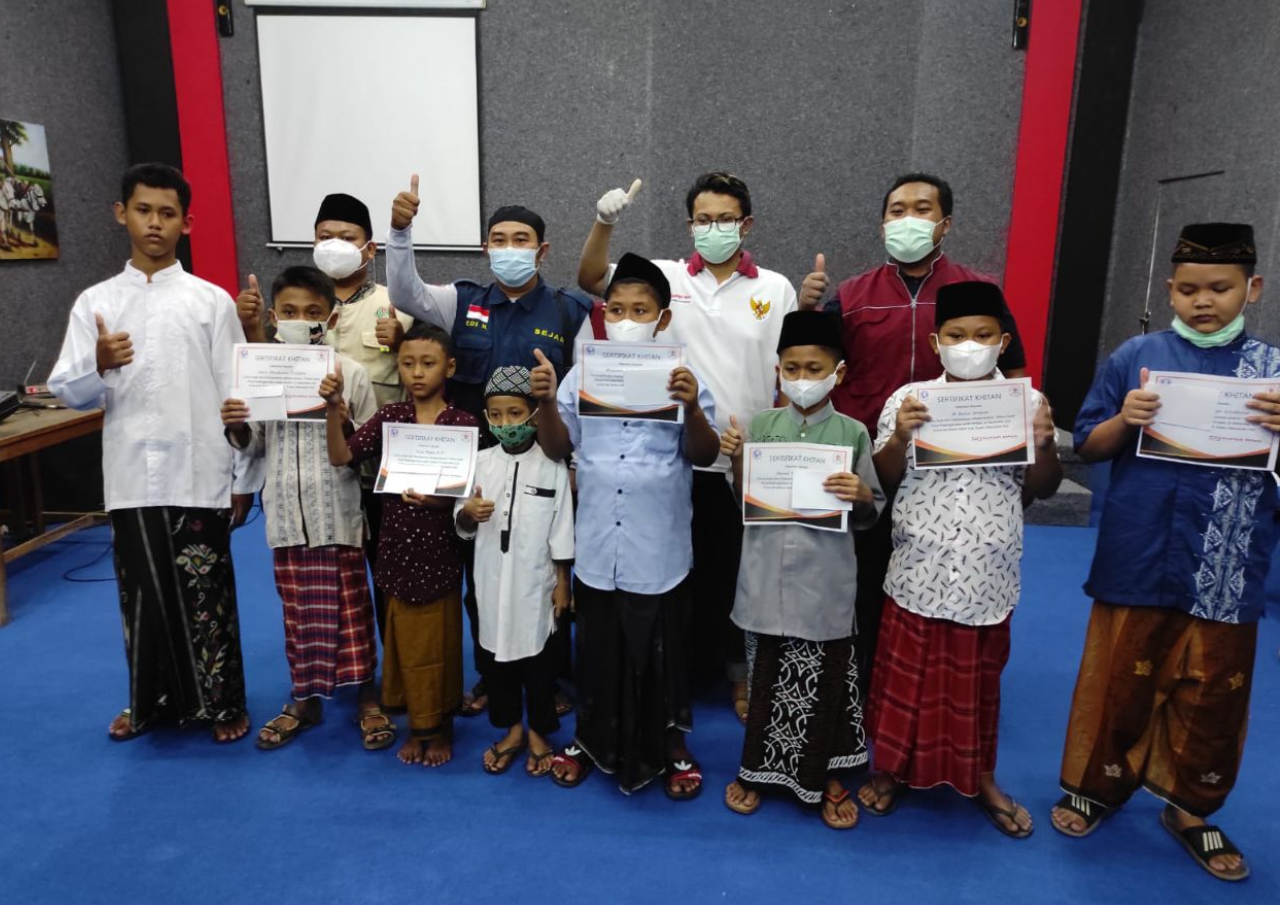 Tanpa Campur Tangan Mistis, Peserta Khitan Massal Yayasan Subur Makmur Sejahtera Langsung Bisa Beraktivitas Ekstrem