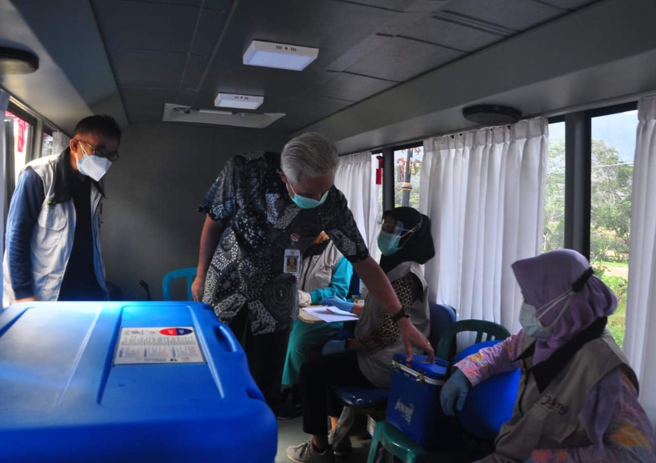 BUS VAKSINASI JATENG AKAN SASAR BEBERAPA DAERAH