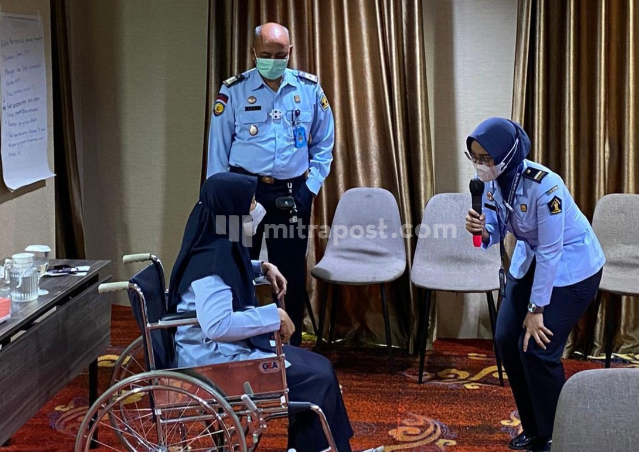 Petugas Lapas Semarang Dilatih Penanganan Narapidana Penyandang Disabilitas