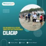 Usai Kunjungan Kerja, Presiden Jokowi Lepas Tukik di Pantai Kemiren Cilacap