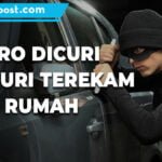 DETIK-DETIK PENCURIAN MOBIL MITSUBISHI PAJERO TEREKAM KAMERA CCTV DI BEKASI