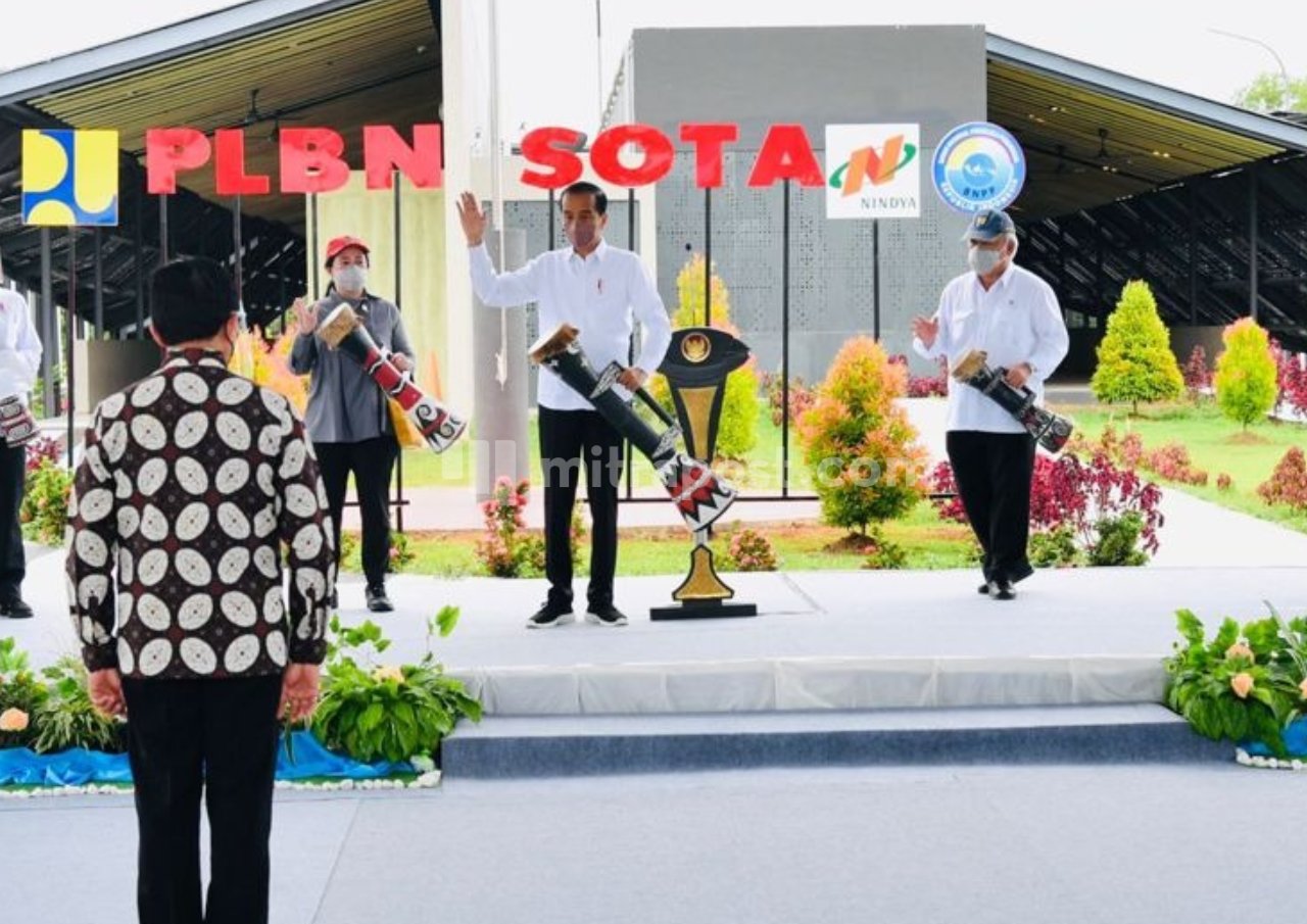 Ketua DPR RI: PLBN Sota Milik Kitorang Semua, Harus Dijaga!