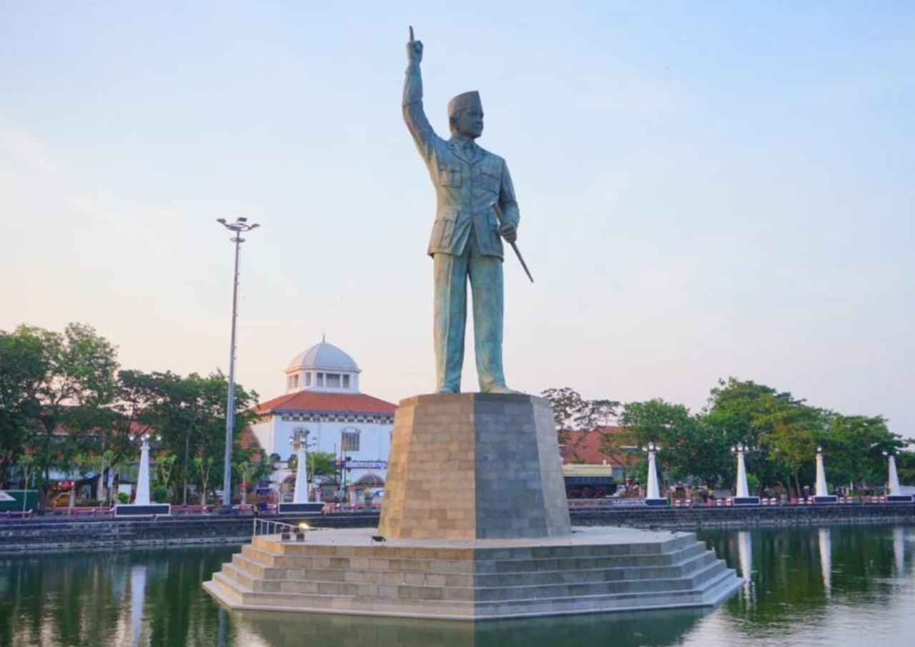 Patung Bung Karno di Polder Tawang Diresmikan, Jadi Ikon Baru Semarang