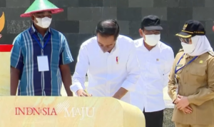 Presiden Jokowi Resmikan Bendungan di Trenggalek dan Bojonegoro Presiden Jokowi Resmikan Bendungan di Trenggalek dan Bojonegoro