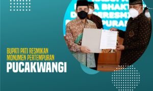 Bupati Pati Resmikan Monumen Pertempuran Pucakwangi
