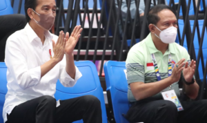 Jokowi bersama Menpora