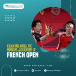 Kalah dari Korea, The Minnions Jadi Runner-up French Open