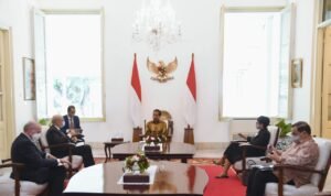 Bertemu Menlu Perancis, Jokowi Bicarakan Perjanjian Kemitraan Ekonomi Komprehensif