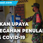 video : sejumlah babinsa di kabupaten rembang lakukan upaya pencegahan penularan virus covid-19 - mitrapost.com