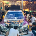 Sambut Hari Pahlawan, Relations Rembang Gelar Mural Mobil