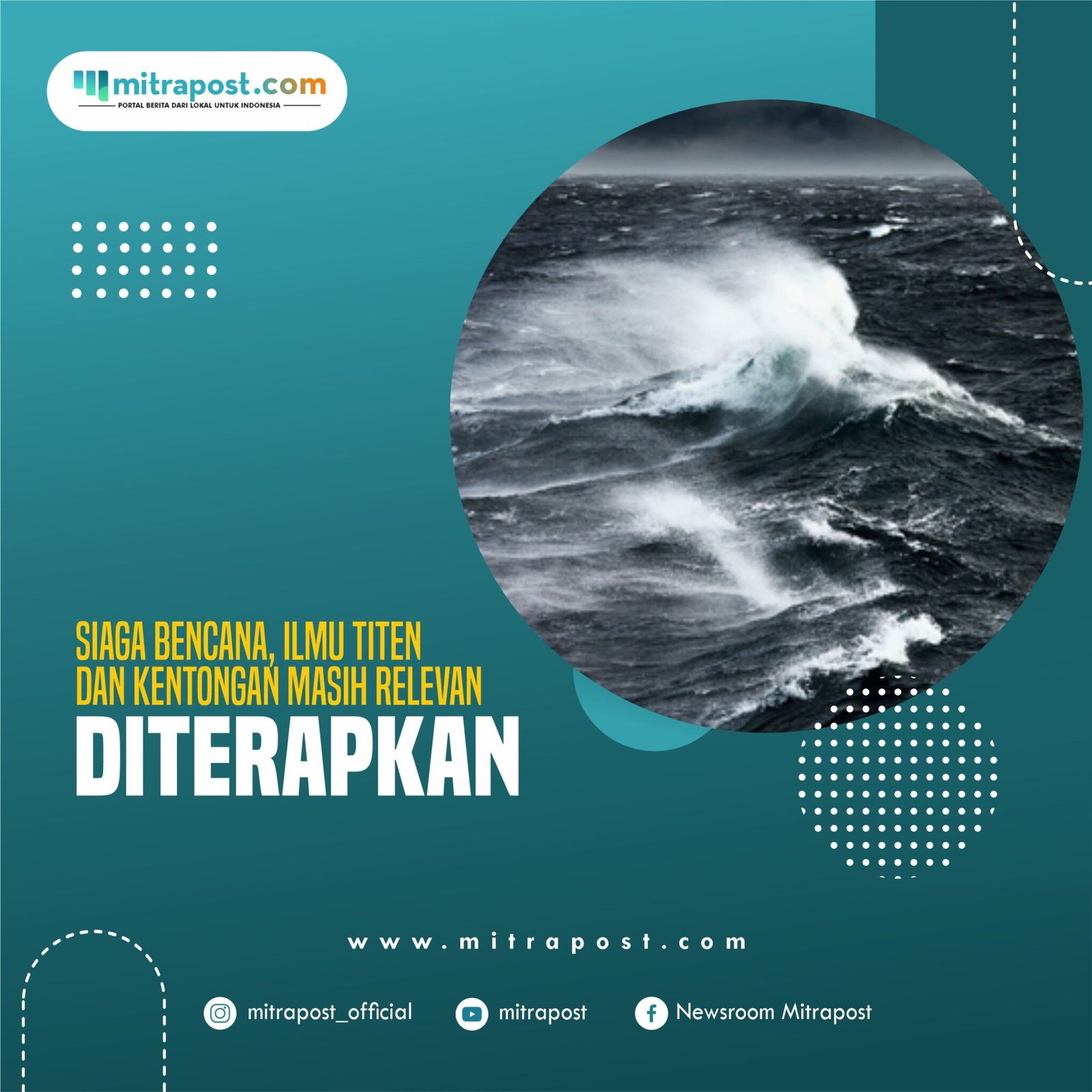 Siaga Bencana, Ilmu Titen dan Kentongan Masih Relevan Diterapkan