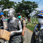 Ganggu Aktivitas Jalan Raya, 12 Manusia Silver Ditangkap Satpol PP Pati