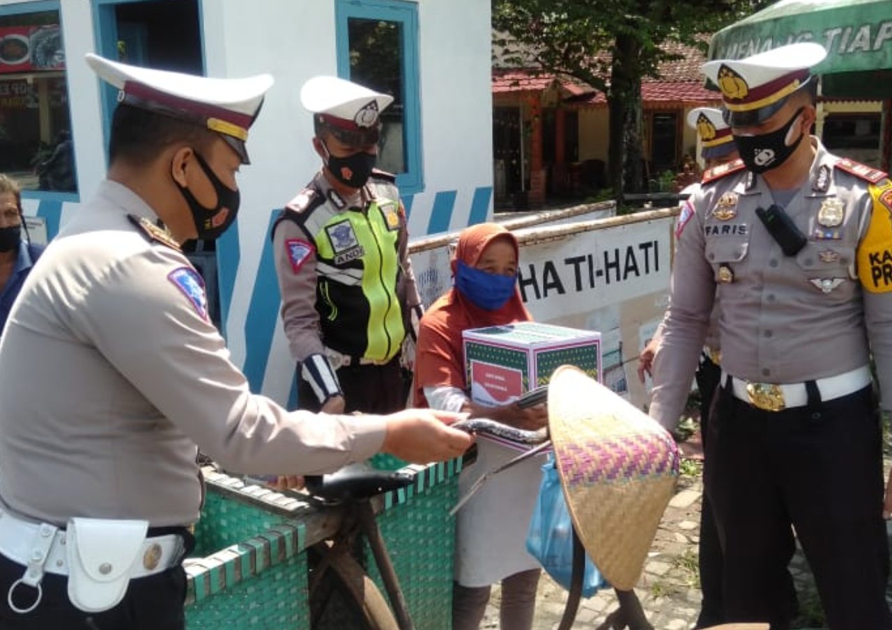 Operasi Zebra Candi di Magelang Berikan Edukasi Pada Pelajar