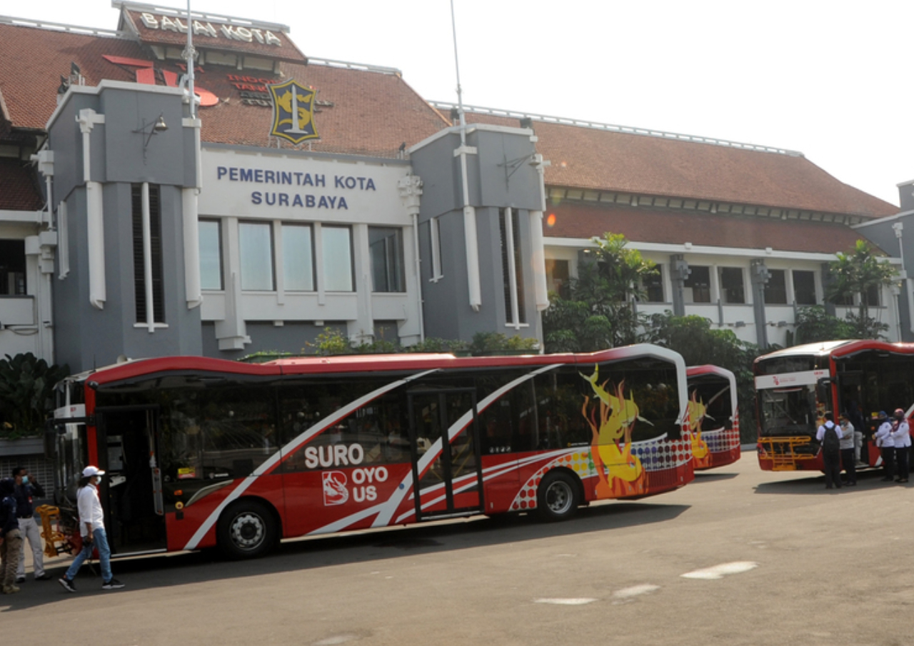 Bts, Langkah Pemkot Surabaya Kembangkan Transportasi Publik