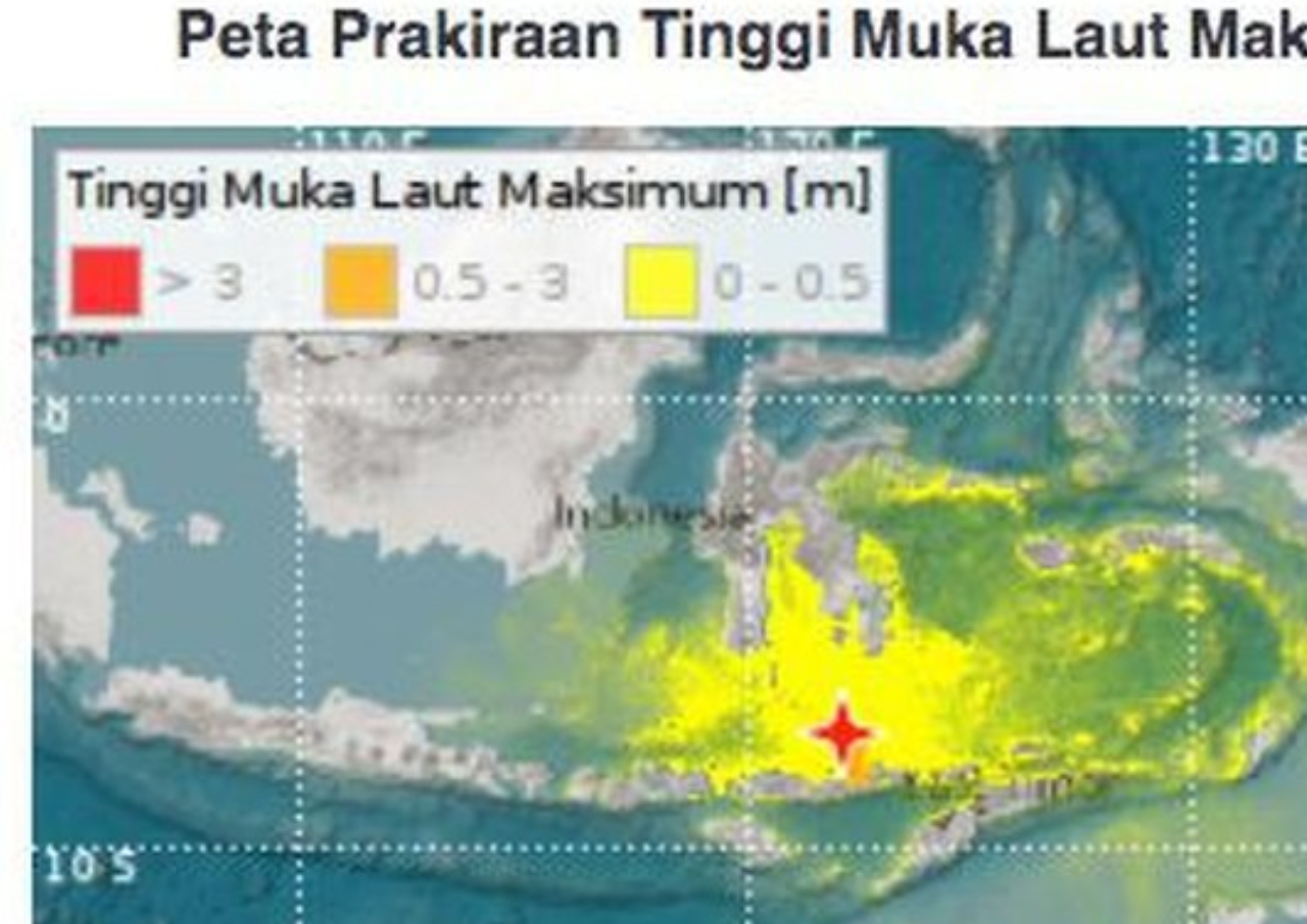 Berpotensi Tsunami, Gempa Guncang Larantuka