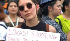 Sekelompok Massa Unjuk Rasa Datangi Gedung DPR, Tuntut Sahkan RUU TPKS