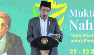 Jokowi Yakin Generasi Muda NU Mampu Kuatkan Ekonomi Umat