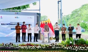 Jokowi Letakkan Batu Pertama Pembangunan RS Internasional Bali