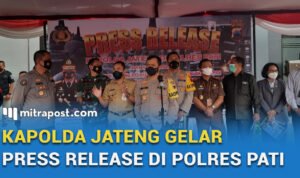 KAPOLDA JATENG RESMIKAN GEDUNG DAN APLIKASI PELAYANAN TERPADU DI POLRES PATI