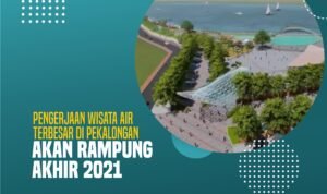 Pengerjaan Wisata Air Terbesar di Pekalongan Akan Rampung Akhir 2021