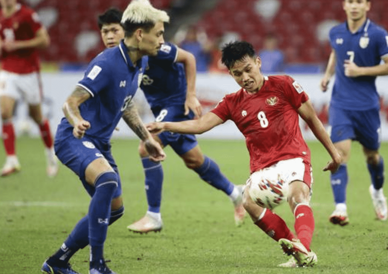 Skuad Garuda Tumbang di Leg 1 Final Piala AFF, Indonesia 0-4 Thailand